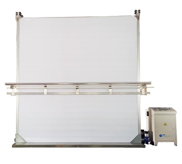 HCW USA full-drop curtain inspection rig
